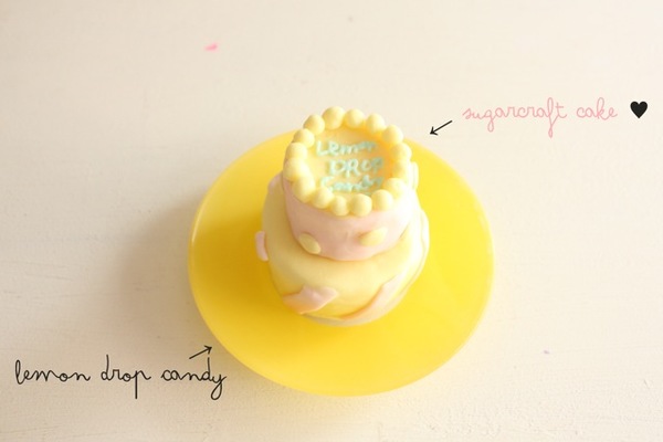 Sugar Craft Cake/Lemon【飾り用】