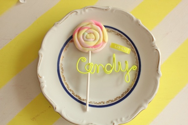 Lemon Candy&Wire Art-C