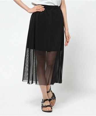 チュールスカート