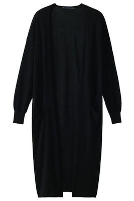 ニットロングカーディガン