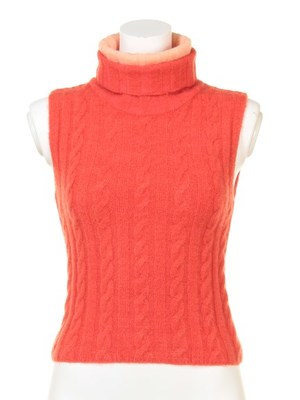 ダブルタートルノースリーブ