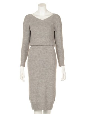 バックカシュクールワンピース