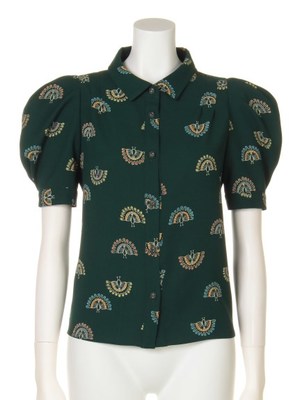 ピーコックブラウス