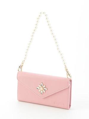 フラワービジューiphoneケース