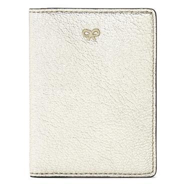TRAVELPASS CARD CASE  VERNE IN PALE GOLD