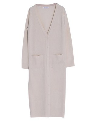 ラインロングカーディガン