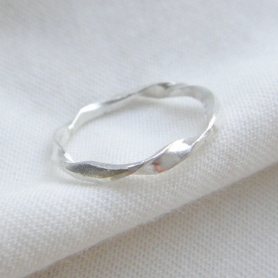 ウェーブリング(シルバー)