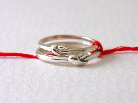 縁結びのペアリング レディースリング