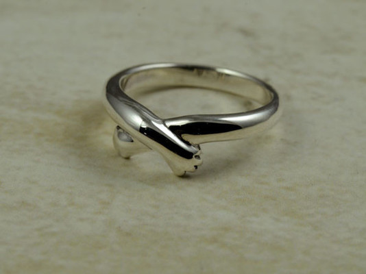 猫の手リング くつろぎバージョン ~肉球もあるんだよ~