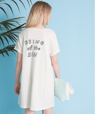 オーガニックコットンワンピース