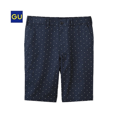 プリントチノショーツ（ドット）