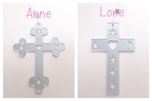 〝Moonlight〟 cross ornament