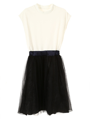 チュールドッキングワンピース