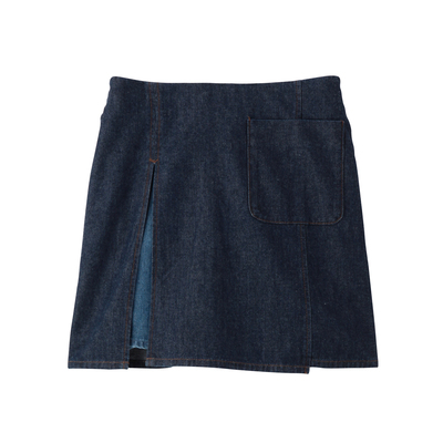 デニムスカート風パンツ