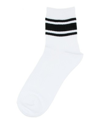 WEGO/リブスリーラインソックス