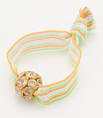 Avan Lily ラメストライプゴム