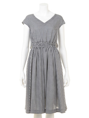 コットンキュプラワンピース