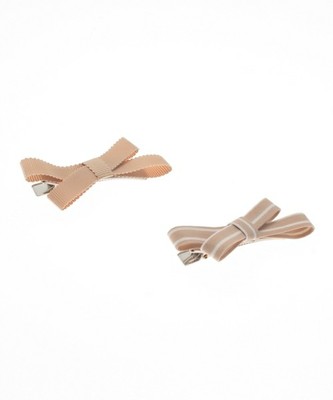 【HusHusH】セットリボンヘアクリップ