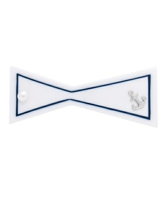 【Dot＆Stripes CHILD WOMAN】マリンリボンバレッタ