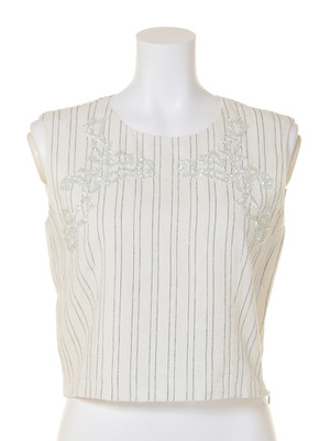 ビジュー×ST ノースリーブプルオーバー