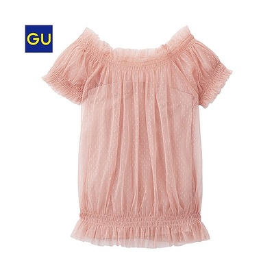 チュールコンビレイヤードＴ（半袖）