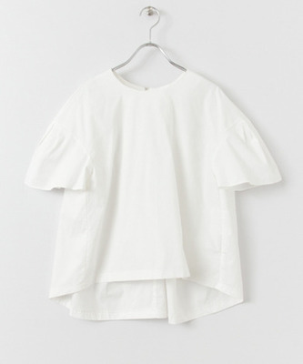 コットンフレアブラウス