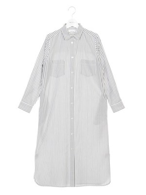 ロングシャツワンピース