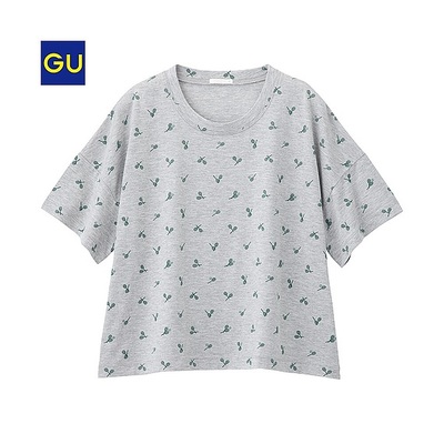 （GU）グラフィックＴ（タウンテニス・半袖）Ｅ