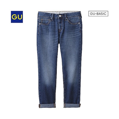 ガールフレンドアンクルジーンズ