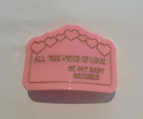 BE MY BABY RECORDS ヘアバレッタ pink