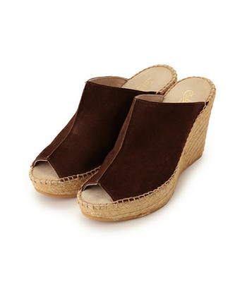 CALZANOR×BEAMS / 別注 スエード ホールドベルト サンダル