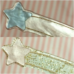 Shooting star hair pin