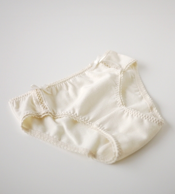 ナチュラルレースショーツ