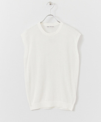 メッシュニットプルオーバー