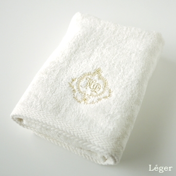 レジェエンブロイダリーフェイスタオル