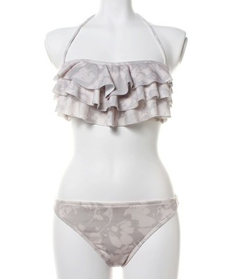 3段フリルビキニ