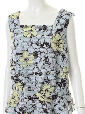 【2BUY対象】ラッセル花柄セットアップぺプラムプルオーバー/31 Sons de mode