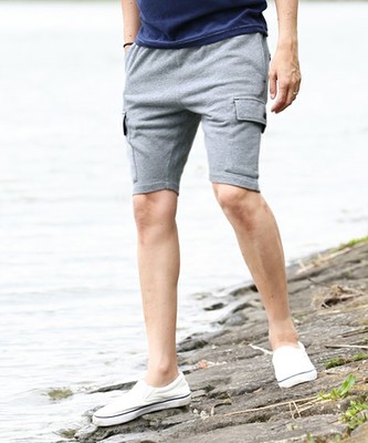 SWEAT CARGO SHORTS：スウェットショートパンツ