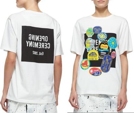 フルーツステッカーTシャツ男女兼用