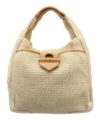 ラフィアメタバッグ