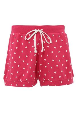 裏毛プチハートかぼちゃパンツ