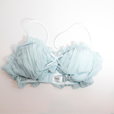 soft bra&shorts pleats mint