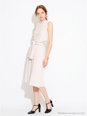 ニットガウチョオールインワン