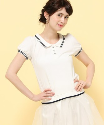 フェミニンカノコポロシャツ