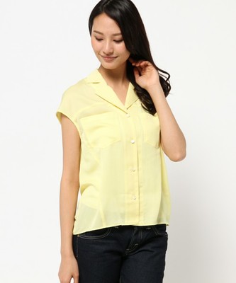 ボイルシャツブラウス