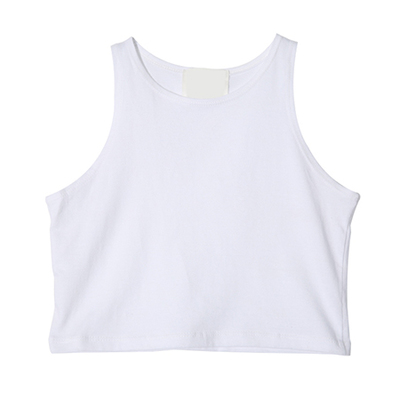 クロップドアメスリトップス (アイボリー)