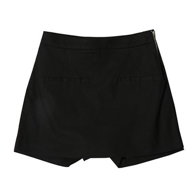 ミニポケットシンプルスカパン (ブラック)