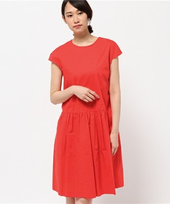 ローウエスト切り替えワンピース