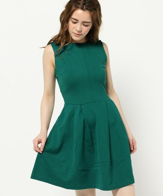 ジャージーリトルノースリーブドレスＮＥＯ