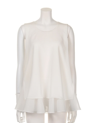 レイヤードフレアブラウス/FRAY I.D